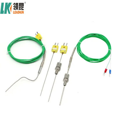 K-Typ-Thermocouple-Temperatursonde mit NiCr-NiSi/NiCr-NiAl-Hülle für Temperaturen bis 800°C